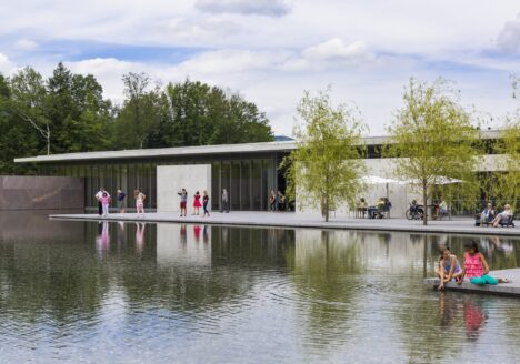 clark art institute tadao ando pool